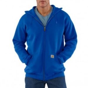Carhartt midweight zip front hooded sweatshirt